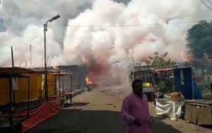 Nổ nhà máy sản xuất pháo hoa ở Indonesia, 90 người thương vong