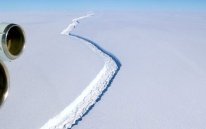 Vết rạn nứt khổng lồ trên băng Nam Cực khiến giới khoa học đứng ngồi không yên