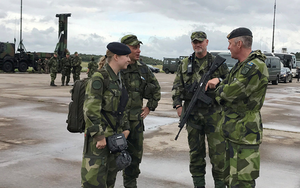 Thụy Điển ngán ngại sức mạnh quân sự Nga, tập trận rầm rộ
