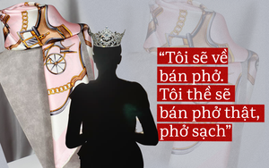 Hoa khôi Người đẹp vì Lụa bất ngờ trả lời phỏng vấn giữa tâm bão