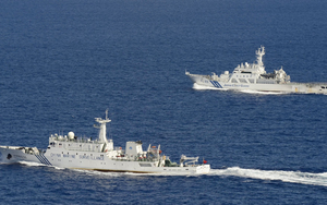 Nhiều tàu Trung Quốc tiến vào vùng biển Nhật Bản