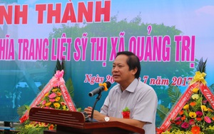Bộ trưởng Trương Minh Tuấn: "Mỗi tấc đất đều có xương máu của cha anh"
