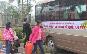 Những chuyến xe Tết ấm lòng bệnh nhân ung thư