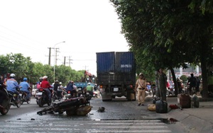 CSGT truy đuổi xe tải cán người rồi bỏ chạy