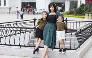 Con gái "ông trùm" Phan Quân phim Người phán xử khoe hai thiên thần nhỏ