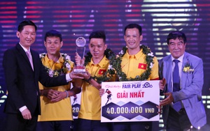 Vượt mặt Xuân Trường, ĐT Futsal Việt Nam được vinh danh giải Fair Play 2016