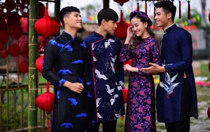 Khánh Ngân e ấp giữa dàn mẫu nam