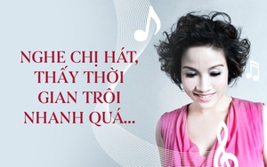 Thời gian đi qua chúng ta nhanh quá không, Mỹ Linh?