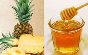 HIệu quả đáng ngạc nhiên nếu mỗi sáng uống một ly nước dứa pha với mật ong