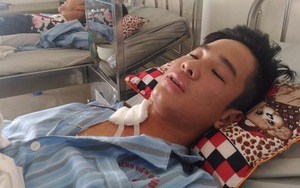 "Sau khi nghe thấy tiếng nổ lớn, tôi bật dậy thì thấy máu bắn ra từ cổ"