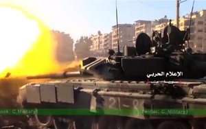 Nghi vấn xe tăng T-90K bị hạ ở Syria