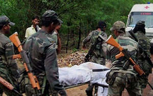 Phiến quân phục kích giết chết 12 cảnh sát dự bị Ấn Độ​