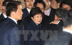 Lời phát biểu của bà Park làm những người phản đối tức giận