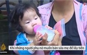Phụ nữ thi nhau đẻ để có sữa mẹ bán sang Mỹ