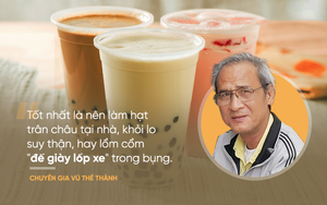 Vụ 300 tấn trà sữa bẩn ở Đài Loan: Chuyên gia ATTP Việt khuyên cách uống trà sữa an toàn