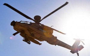Rơi trực thăng quân sự Apache, một phi công Israel thiệt mạng