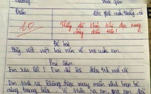 Bài văn tả mẹ đạt điểm 10 khiến thầy giáo phải bật khóc ngay khi đọc dòng đầu tiên