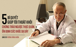 Giáo sư 80 tuổi "tiết lộ'' bí quyết tự chữa bệnh dạ dày giúp ông khỏe mạnh, trường thọ