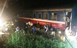 Tàu SE3 chở hơn 200 hành khách trật bánh khỏi đường ray