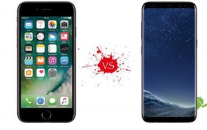 So sánh iPhone 8 và Samsung Galaxy S8 trước giờ G