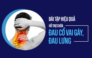 Bệnh đau cổ vai gáy, đau vùng lưng có thể khắc phục nếu duy trì các động tác "giữ yên" này