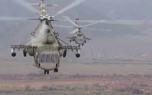 “Kẻ hủy diệt” Mi-8AMTSh ép khủng bố IS co cụm, "thành mồi ngon" cho bom, pháo và tên lửa