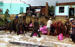Trung ương Hội Chữ thập đỏ kêu gọi giúp đỡ đồng bào miền Trung khắc phục hậu quả mưa bão