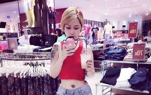 Mặc thị phi, cô gái 24 tuổi vẫn 'tậu' hình xăm đều đều lên khắp người