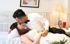 Cầu thủ CLB TPHCM khoe ảnh cưới ngọt ngào