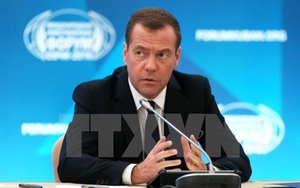 Thủ tướng Nga Medvedev được bầu lại làm lãnh đạo đảng cầm quyền