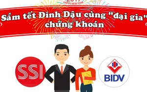 Sắm tết Đinh Dậu cùng "đại gia" chứng khoán