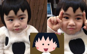 Bị mẹ ngăn cản, cô bé 5 tuổi vẫn kiên quyết cắt tóc răng cưa để giống thần tượng Maruko