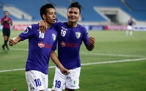 Hà Nội FC chiếm ngôi đầu sau chiến thắng vùi dập trước Long An