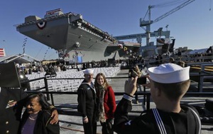 Mỹ tự bới lỗi trước giờ USS Gerald R. Ford chạy thử