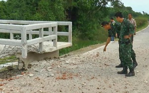 Nổ bom bất thường ở biên giới giữa Thái Lan và Malaysia