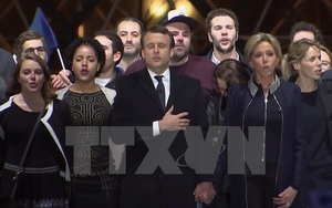 Lãnh đạo châu Âu nồng nhiệt chúc mừng chiến thắng của ông Macron