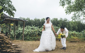 Túp lều lá trên đồi tràm và câu chuyện tình giản dị của hai vợ chồng khuyết tật ở Đồng Nai