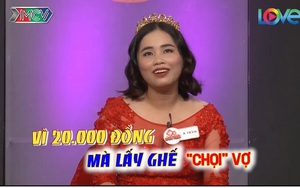 Vợ làm mất 20 ngàn, chồng thẳng tay ném ghế khiến giám khảo la ó