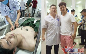 Xuân Bắc xin lỗi khán giả đưa đồng nghiệp đi cấp cứu
