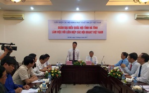 Chủ tịch tỉnh Hà Tĩnh đề xuất VUSTA hỗ trợ để phát triển bền vững