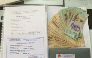 Nữ sinh nhập học đánh rơi 20 triệu, được CSGT trả lại