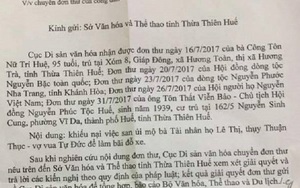 San phẳng mộ vợ vua Tự Đức làm bãi đậu xe: Cục Di sản Văn hóa vào cuộc