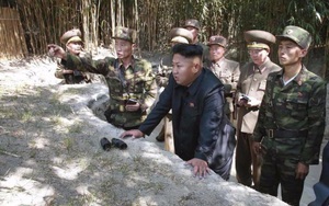 Ông Kim Jong-un bí mật thăm đơn vị áp sát Hàn Quốc?