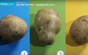 Đi chợ phải biết 5 cách chọn khoai tây vừa ngon vừa an toàn cho sức khỏe