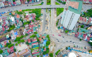 Những nút "thắt cổ chai" của giao thông Hà Nội nhìn từ trên cao