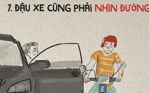 Lái xe thì ai cũng biết, nhưng lái xe văn minh thì không phải ai cũng làm được!