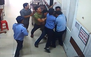 Bảo vệ bệnh viện bị người nhà bệnh nhân hành hung