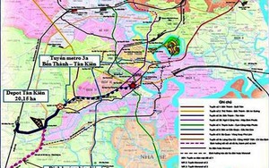 Đang 'tắc' vốn, TPHCM lại đề xuất xây tuyến metro 2,8 tỷ USD