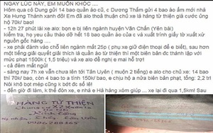 Thực hư xe chở quần áo từ thiện lên Yên Bái bị xử phạt