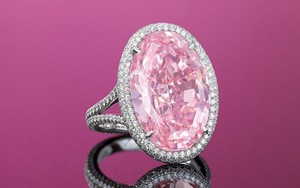 Viên kim cương hồng Pink Promise quý hiếm có giá tới 32 triệu USD